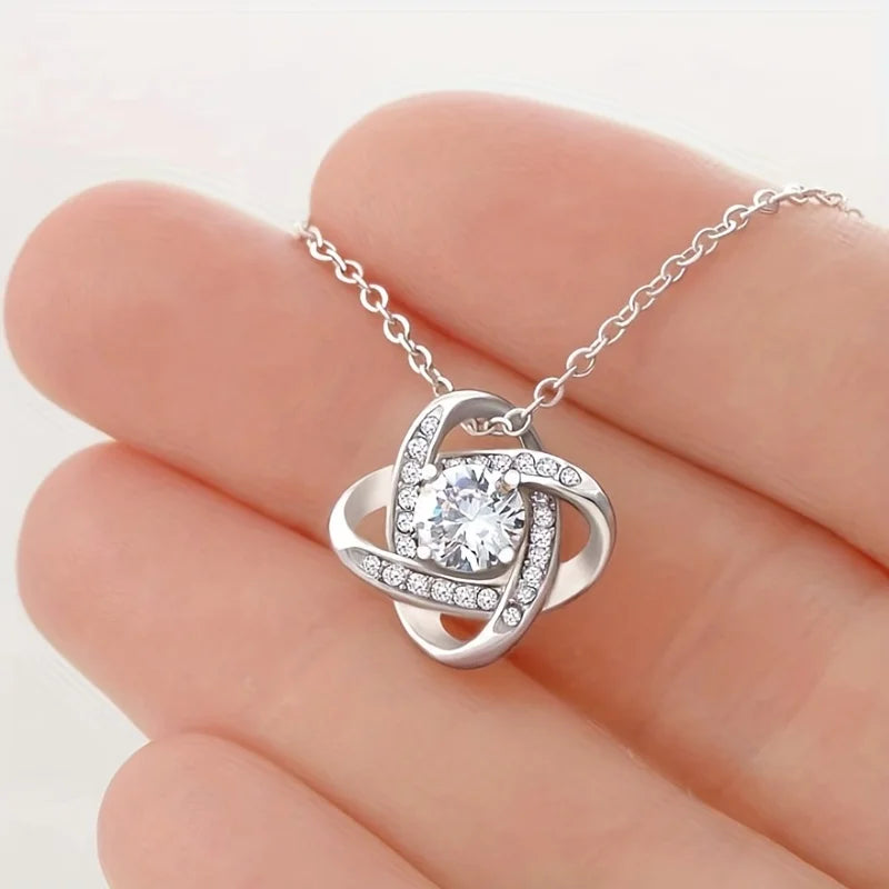 Sentimental To My Mom Necklace - Heartfelt Gift for Mom from Daughter for Birthday, Mother's Day, Christmas