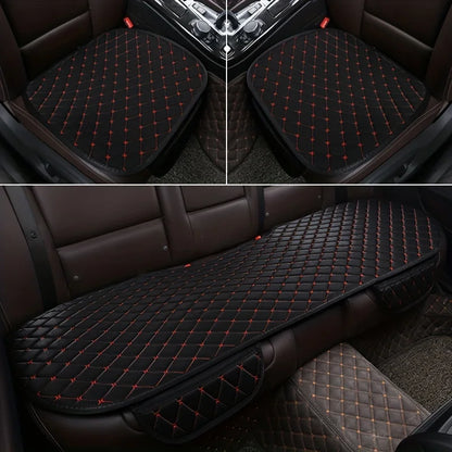 3-Piece Universal Car Seat Cover Set – Breathable Comfort Cushion Seat Protectors for Car Interior Protection Accessories