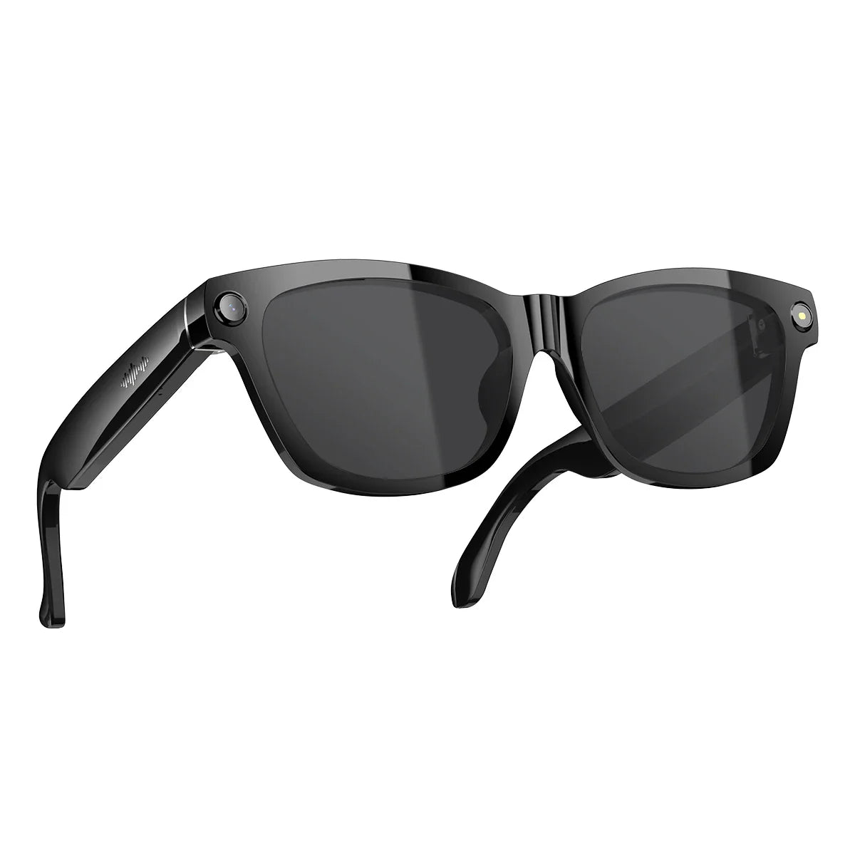 Blackview BV100 Smart Glasses — HD Camera, Bluetooth 5.4, 220mAh Battery, Stereo Bass Speakers, Noise-Cancelling Mic, Wear Detection