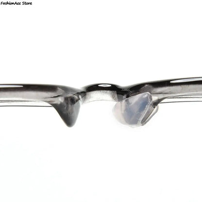 5 Pairs Adhesive Silicone Glasses Nose Pads - Non-Slip Clear & Black Thin Nosepads for Eyeglasses & Sunglasses