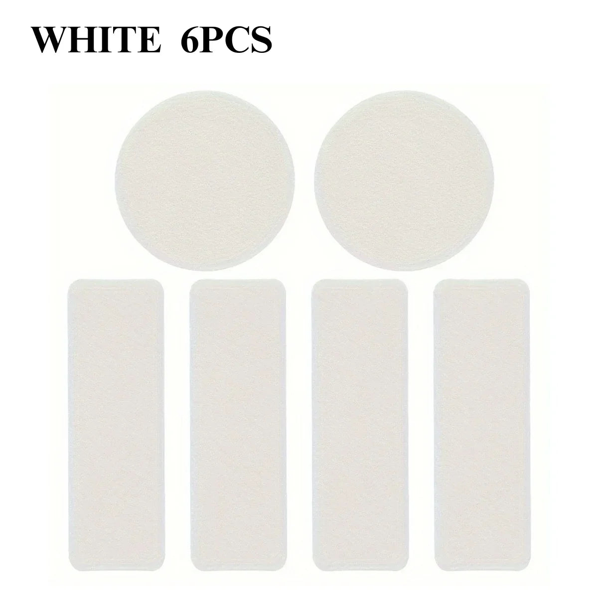 6PCS Shoe Repair Patches - Self-Adhesive Heel and Inner Lining Wear Repair Stickers