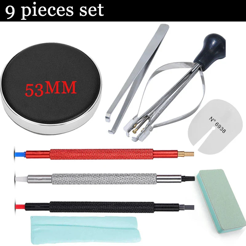 Watch Hand Presser Pusher Set — 3/5/6/9PCS Double-Ended Needle Pen Tools for Watchmakers & Repair