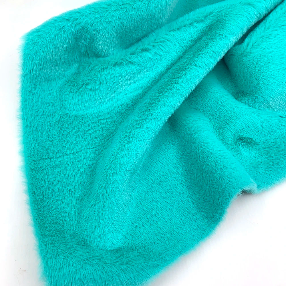 Sewbato Super Soft Artificial Rabbit Fur Fabric – 50x50cm Plush DIY Garment & Craft Material