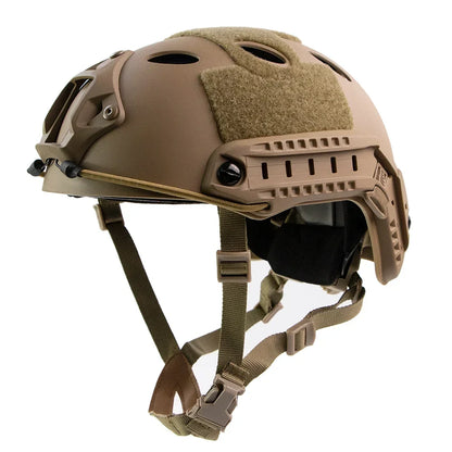 Adjustable Tactical Helmet – Thicken ABS Protective Gear for Air Gun Shooting, CS, Outdoor Use, Head Size 55-60cm