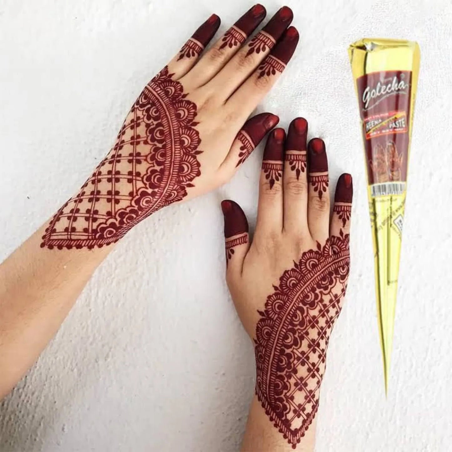 Henna Temporary Tattoo Paste – Brown, Black & Red Semi-Permanent Body Art Kit (1/3/12pcs)