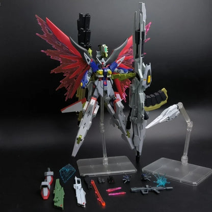 GAOGAO HG 1/144 A-GXQ754V2 Destiny Zeus & ZGMF-X42S Robot Model Kit — Plastic Action Figure Assembly Toy