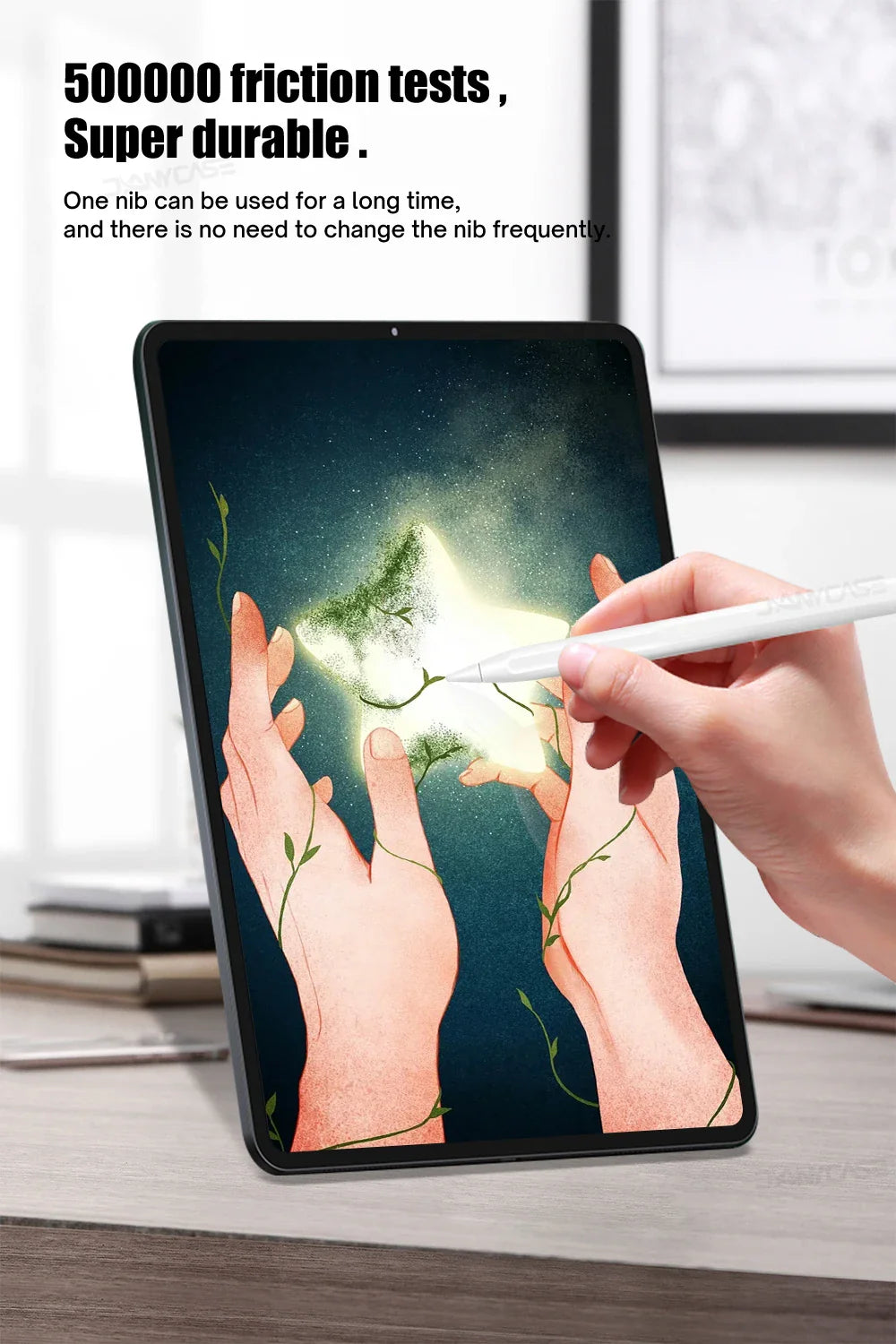 Apple Pencil Replacement Tip | Nib for 1st & 2nd Generation, 2H/2B 4.0 Transparent