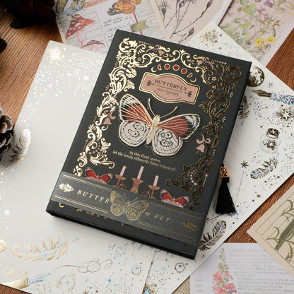 A5 Gothic Magnetic Buckle Notebook – Retro Art Creative Hand Ledger Journal Gift