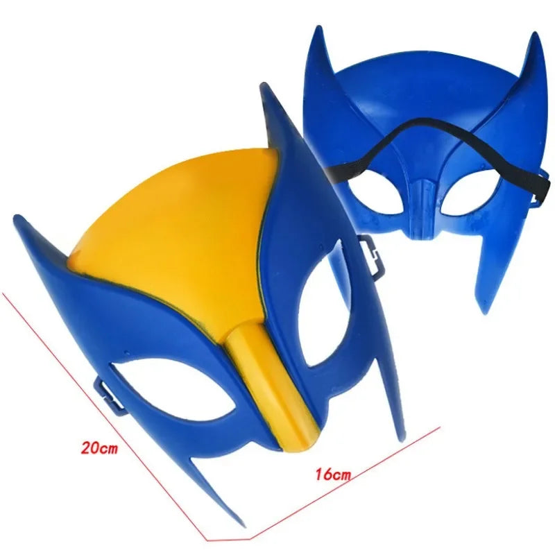 Wolverine Kids Halloween Mask — Cosplay Prop & Claw Accessories for Themed Parties, Role Play & Birthday Gifts