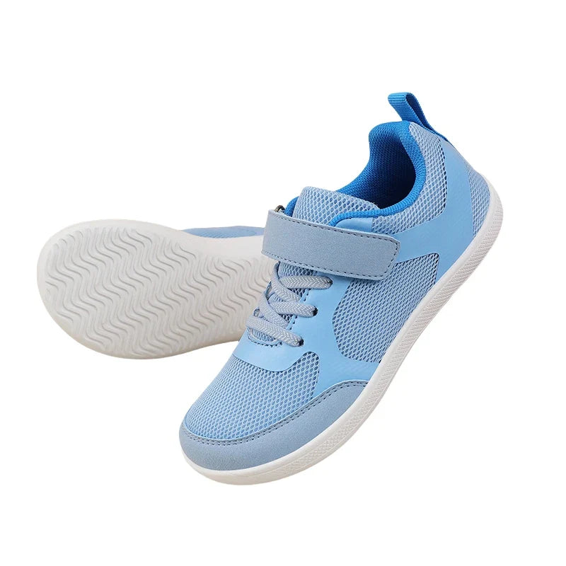 Kids Minimalist Sneakers – Boys & Girls Wide Barefoot Shoes, Natural Splay Toddler & Little Kid Shoes