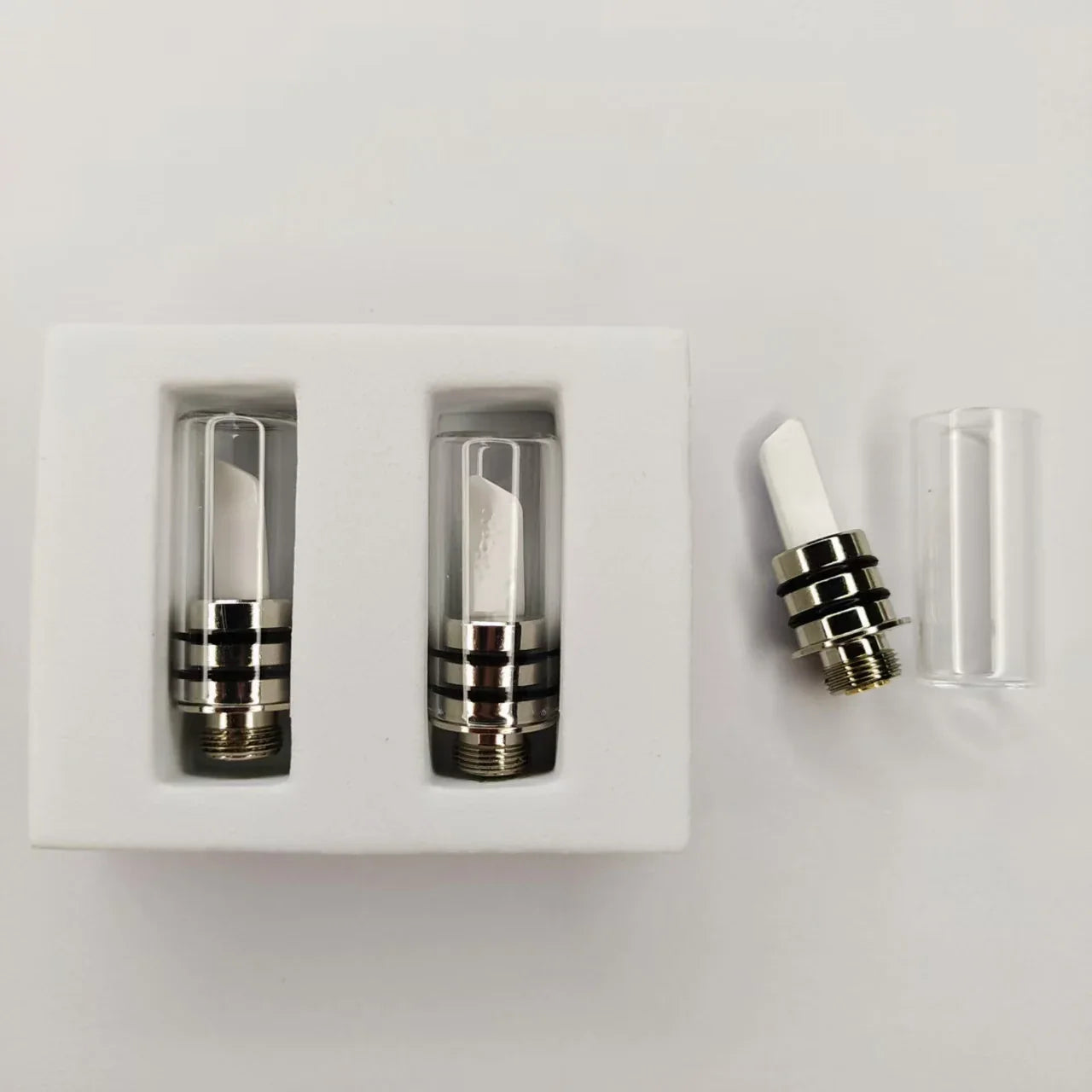 11.2mm Ceramic Heating Hot Knife Tip – 510 Thread Preheat Cutting Tool with Light, 1–4 Piece Set