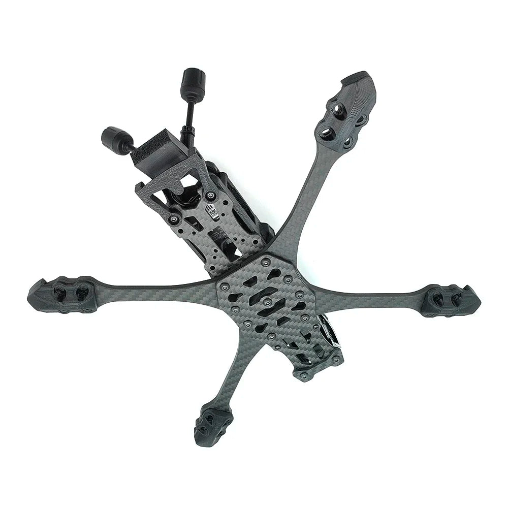 PhiSital Mark5 DC/X O4 Pro 5-Inch Carbon Fiber FPV Frame Kit – RC Freestyle Racing Drone DIY Parts