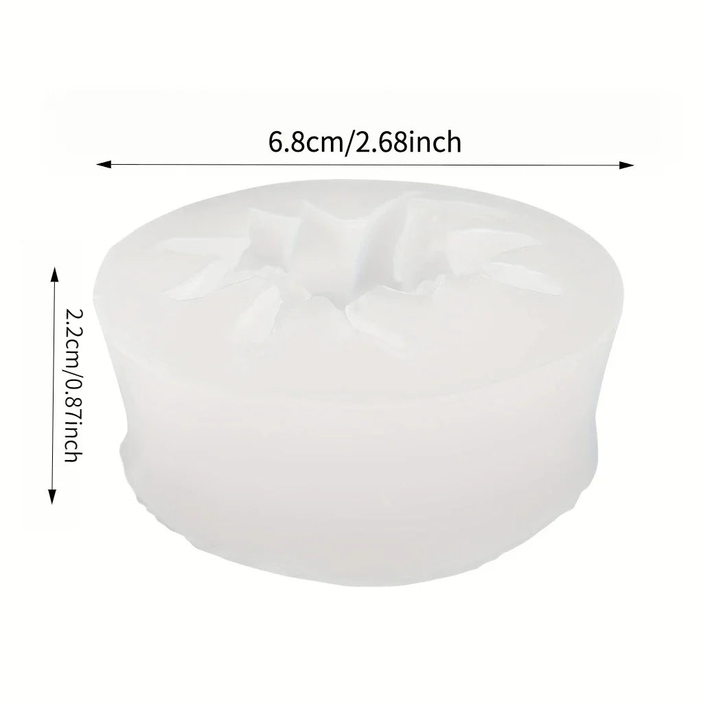 3D Flower & Butterfly Silicone Mold – Durable DIY Craft Tool for Home Decor, Clay, Soap, Candle Making, and Aromatherapy