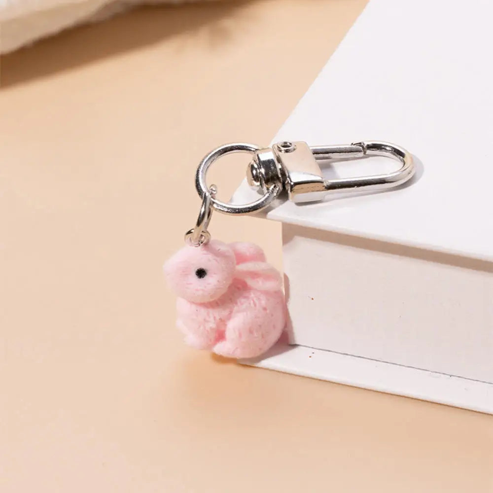 Cartoon Plush Koala Keychain – Cute Fluffy Doll Bag Pendant, DIY Keyring Charm Gift for Women