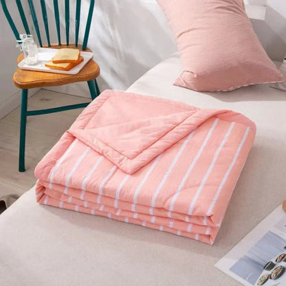 Cooling Comforter - Cool-to-the-Touch Lightweight Bedspread & Thin Quilt for Hot Sleepers