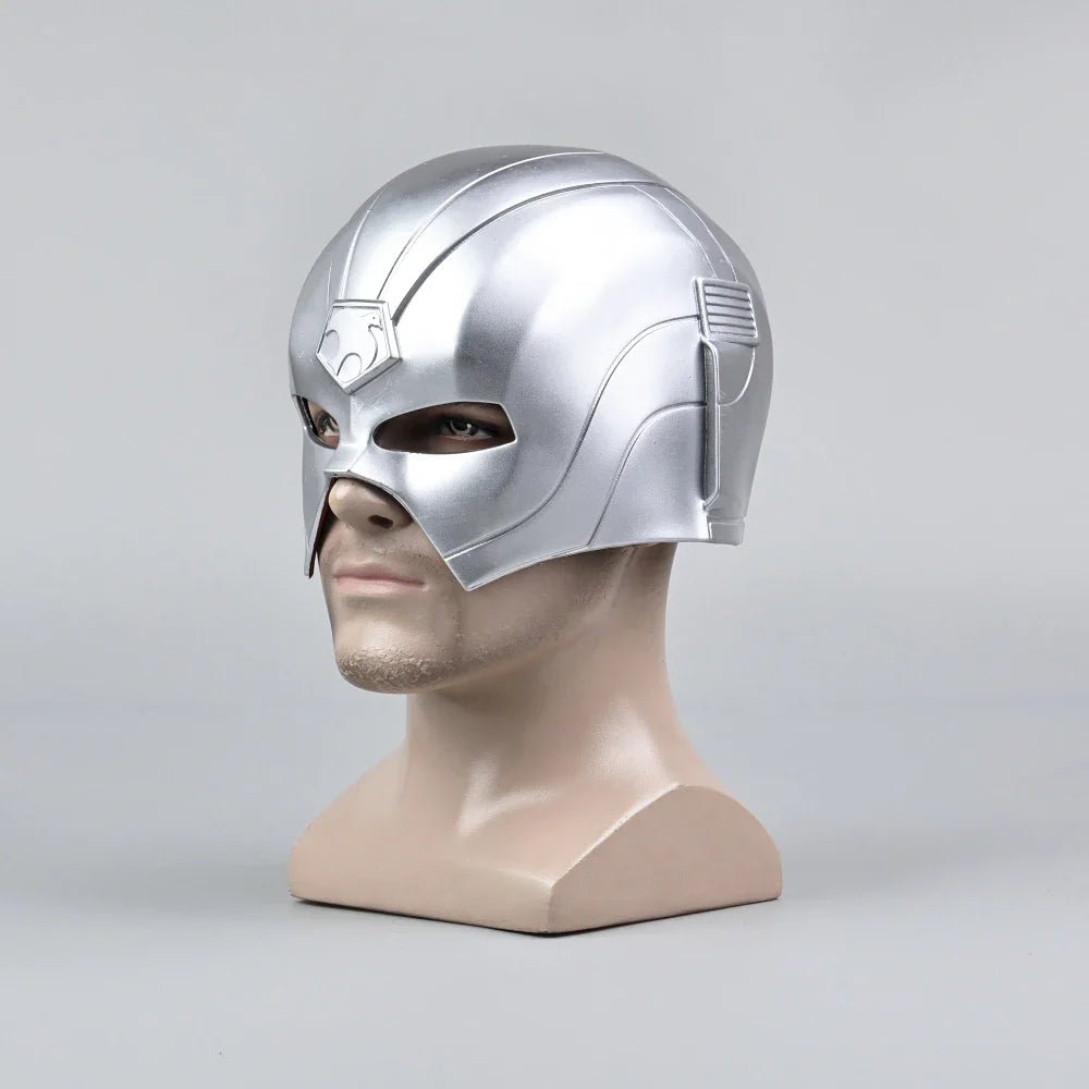 Suicide Squad Peacemaker Helmet Mask – PVC Cosplay Superhero Costume for Men, Halloween & Masquerade