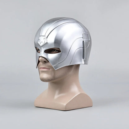 Suicide Squad Peacemaker Helmet Mask – PVC Cosplay Superhero Costume for Men, Halloween & Masquerade