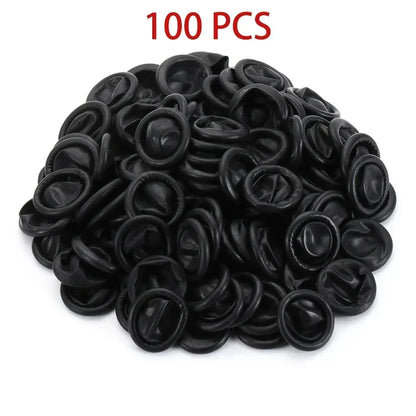 Latex Finger Cots 30/50/100PCS – Anti-Static Non-Slip Fingertip Protectors for Watch Repair, Electronics & Precision Work