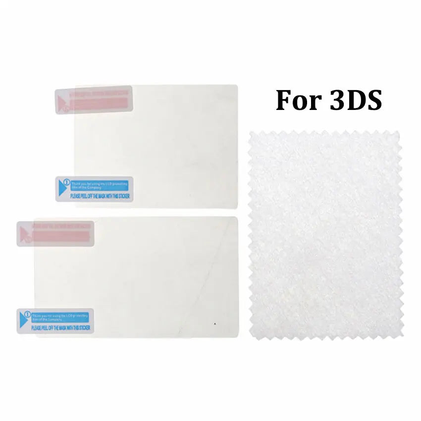 JCD Clear LCD Screen Protector Film for NDS, DSi, 2DS, 3DS XL/LL & New 3DSXL/LL