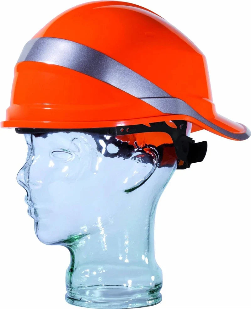 Diamond V High-Vis Reversible Hard Hat – Safety Protection Helmet for Construction