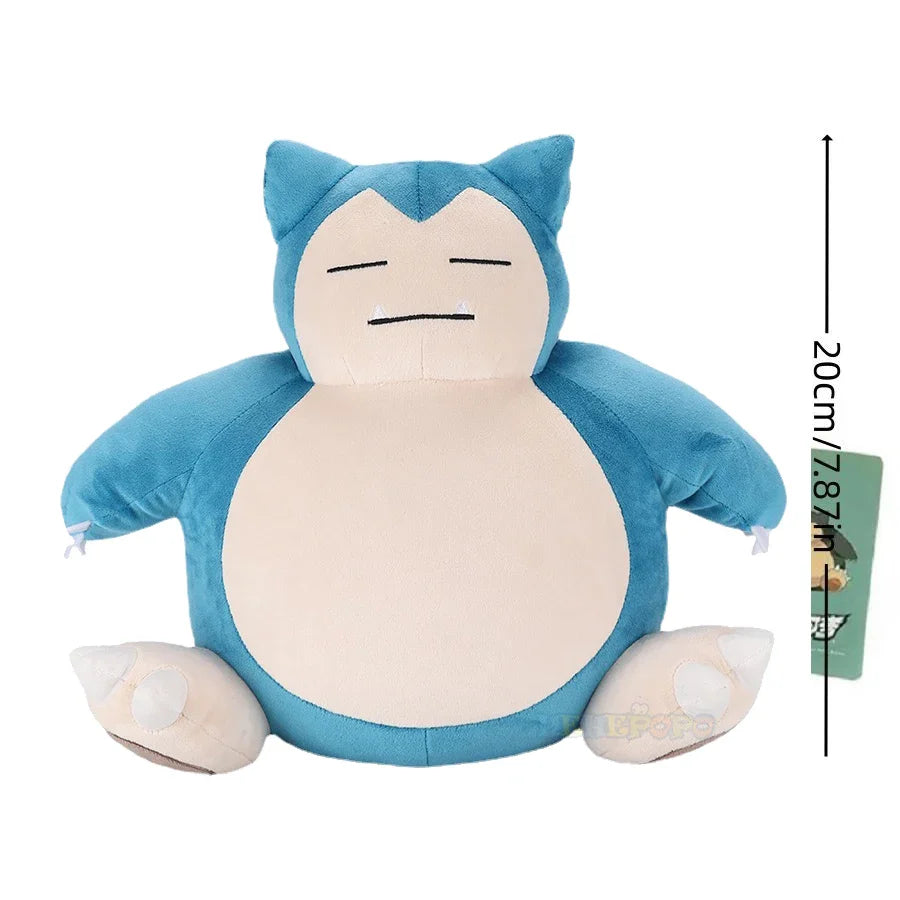 Original Pokémon Gengar Plush 24cm – Cute Pikachu Soft Stuffed Toy Doll for Kids Birthday Gift