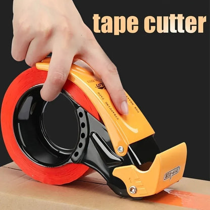 Heavy-Duty Handheld Tape Dispenser - Automatic Cutting & Sealing Box Packaging Tool