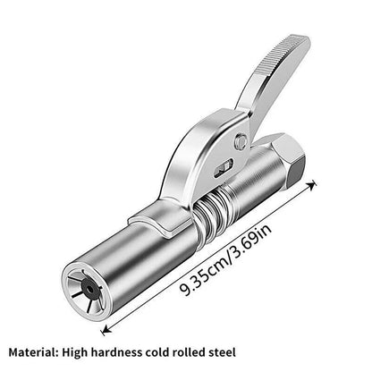12000PSI High Pressure Grease Coupler Nozzle – Hose Pump Syringe, NPT1/8 Adapter for Brake Oil Change & Car Maintenance