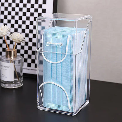 Mask & Wet Tissue Storage Box – Dustproof Baby Wipes Dispenser with Lid for Kitchen & Household