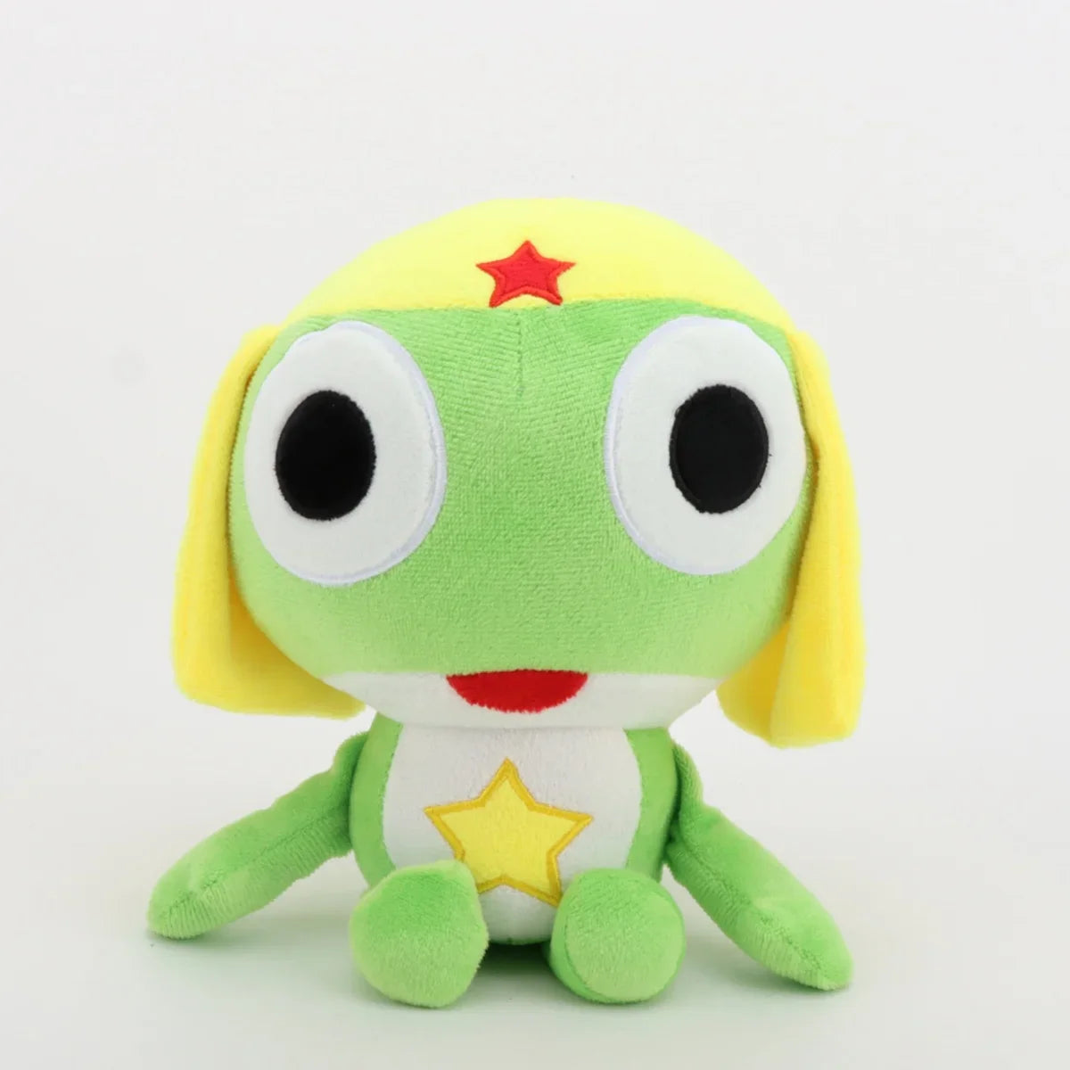 20cm Kawaii Keroro Gunsou Plush Toy — Cute Anime Stuffed Doll for Room Decor & Kids Christmas Birthday Gift