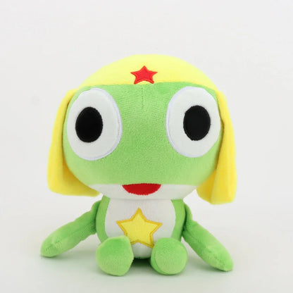20cm Kawaii Keroro Gunsou Plush Toy — Cute Anime Stuffed Doll for Room Decor & Kids Christmas Birthday Gift