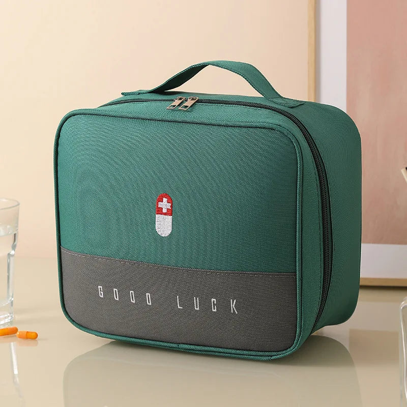 Portable Medicine Box – Compact Pill Organizer for Travel & Daily Use