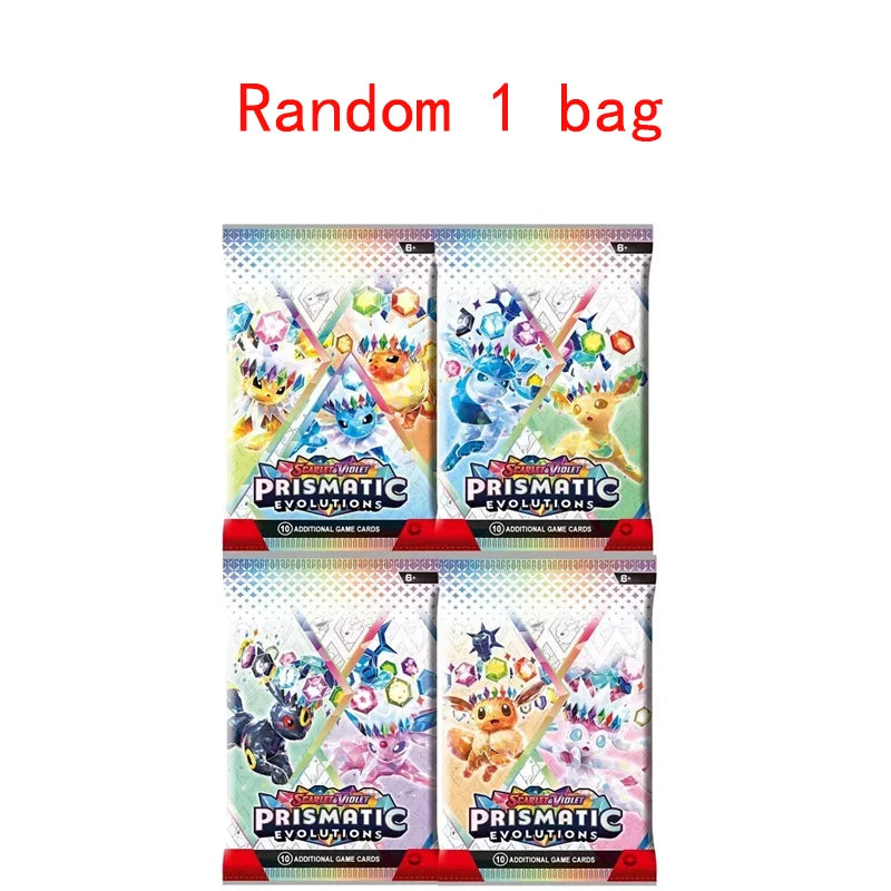 360PCS Pokémon Scarlet & Violet Prismatic Evolutions Booster Box – English Trading Cards 151 Ultra Prism Battle Set