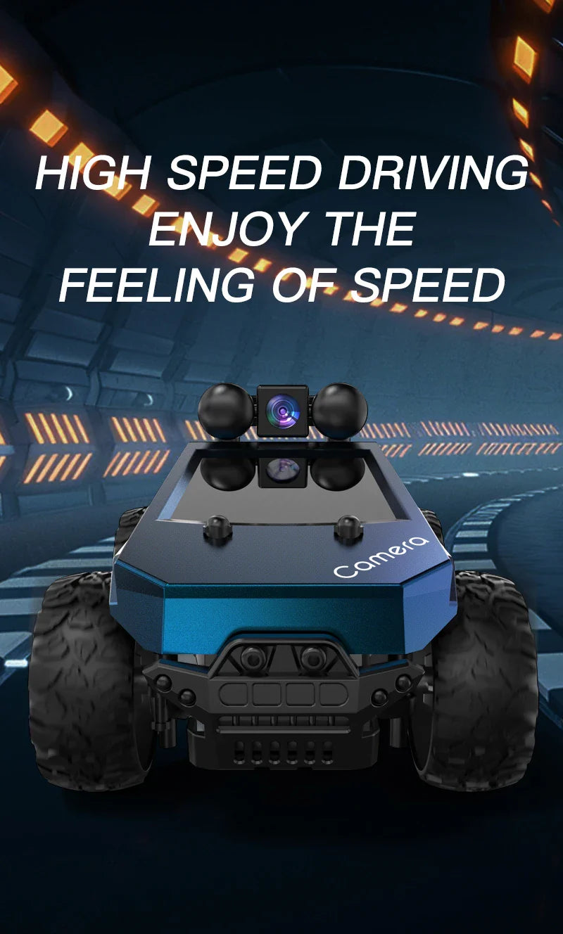 NEW KF29 RC Car with HD Camera – FPV Wireless Remote Control Toy for Photos, Videos & Conversation Gift