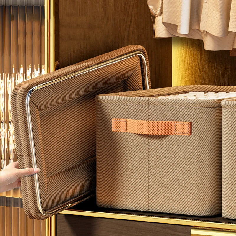 Thick Clothes Organizer Storage Box — Drawer Cabinet for Pants, Sweaters, Jeans, and Wardrobe Clothes