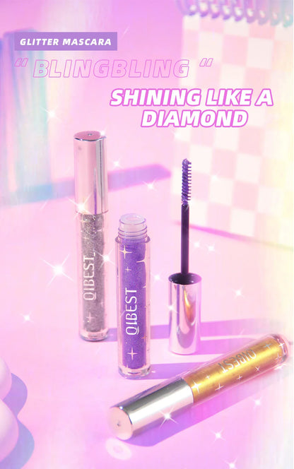 Diamond Galaxy Glitter Mascara – Sweat-Proof, Quick-Dry, Long-Lasting Curling Thick Lash Makeup          Ask ChatGPT