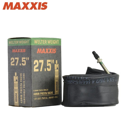 MAXXIS Bicycle Inner Tube - Presta & Schrader Valve for 20, 24, 26, 27.5, 29 Inch & 700C Bikes