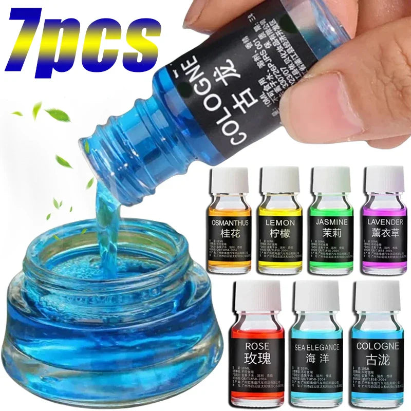 Air Freshener Car Perfume Refill - Natural Plant Essential Oil Aroma Diffuser, Fragrance Humidifier