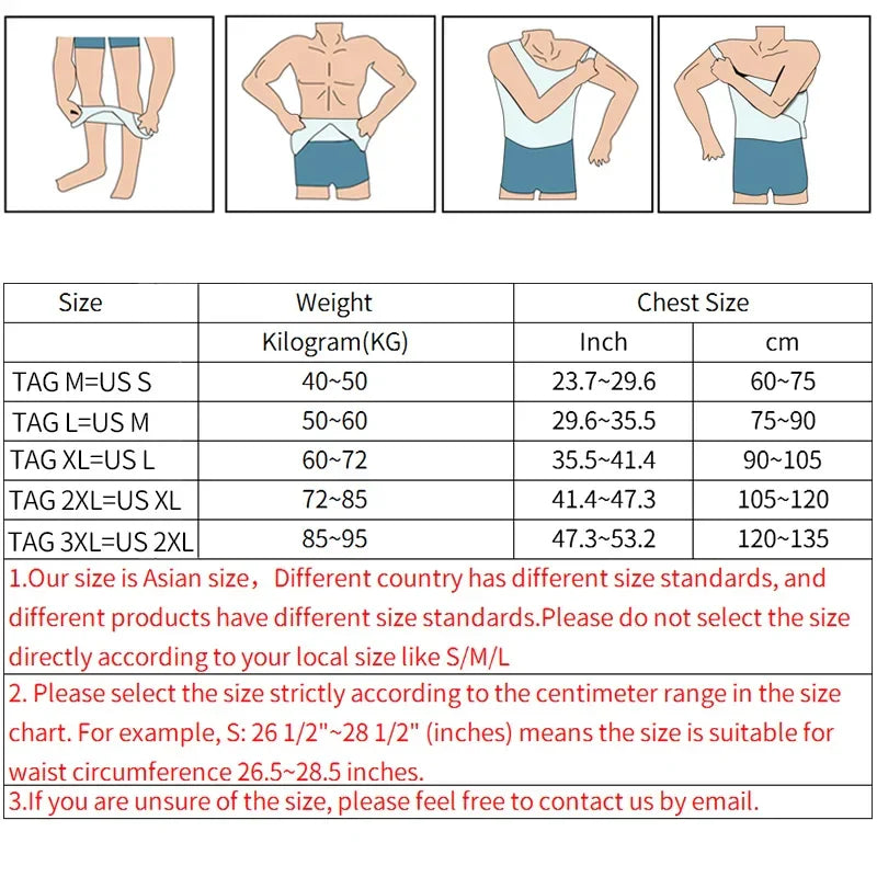 Men’s Slimming Body Shaper Compression Shirt – Abdomen & Abs Shapewear Tank Top to Hide Gynecomastia Moobs for Workout & Daily Wear