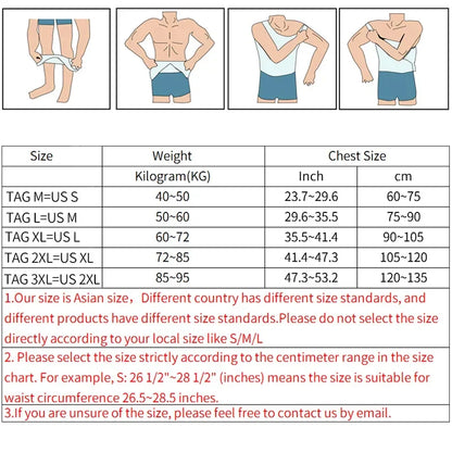 Men’s Slimming Body Shaper Compression Shirt – Abdomen & Abs Shapewear Tank Top to Hide Gynecomastia Moobs for Workout & Daily Wear