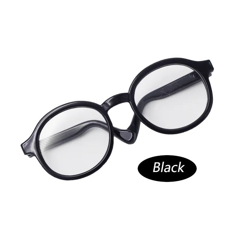 6.5cm & 9cm Transparent Plastic Glasses – Sunglasses for 1/8, 1/6, 1/3, 1/4 BJD Dolls, Labubu, MSD, SD, EXO Plush