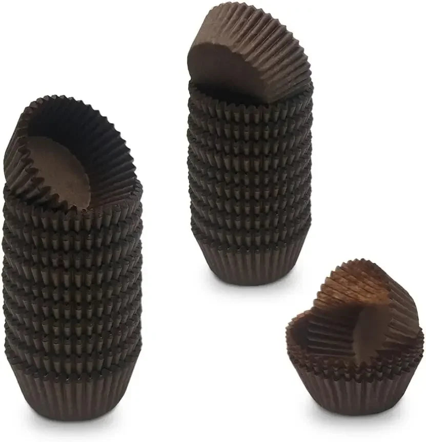 100/500/1000Pcs Food Grade Egg Tart Molds & Thickened Paper Cupcake Liners for Baking