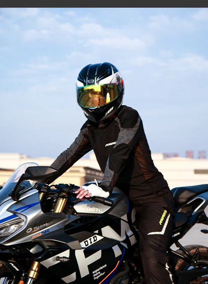 AMU Motorcycle Quick Take Off Pants – Waterproof, Windproof, Thermal Protective Gear for Men & Women