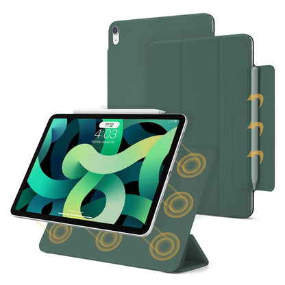 Magnetic Trifold Stand Case for iPad Pro & Air – Slim Fit for iPad Pro 12.9, Air 5/6, M4/M2 (2024 & 10th Gen)