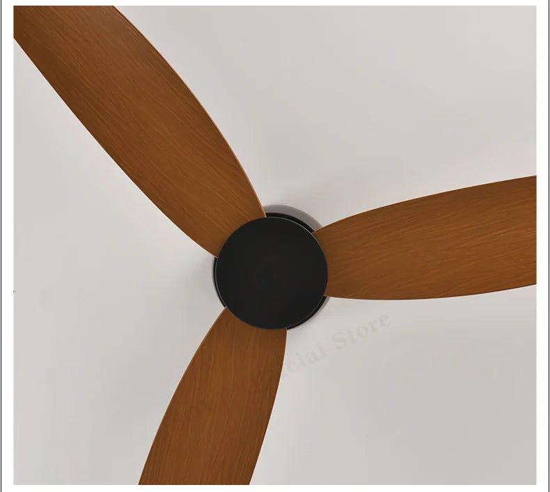 SOVE White Ultra-Thin 17cm DC Ceiling Fan — Low Floor Remote Control, Simple Design, No Light, 220V