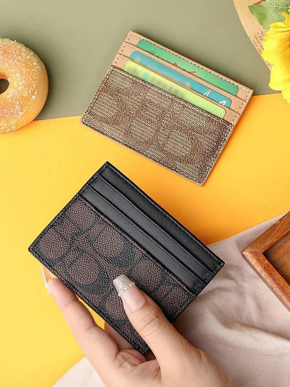 Luxury Women's Wallet - Multi-Function PU Leather Card Holder, Small Short Purse
