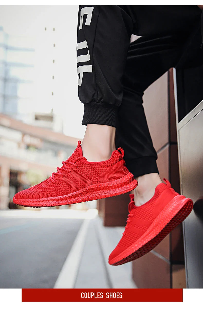 2022 Men’s Sneakers — High-Quality Breathable Gym & Casual Walking Shoes, Lightweight Plus-Size Footwear Zapatillas Hombre