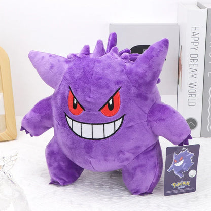 Gengar Plush Toy — Soft Stuffed Kawaii Cartoon Doll, Perfect Gift for Kids