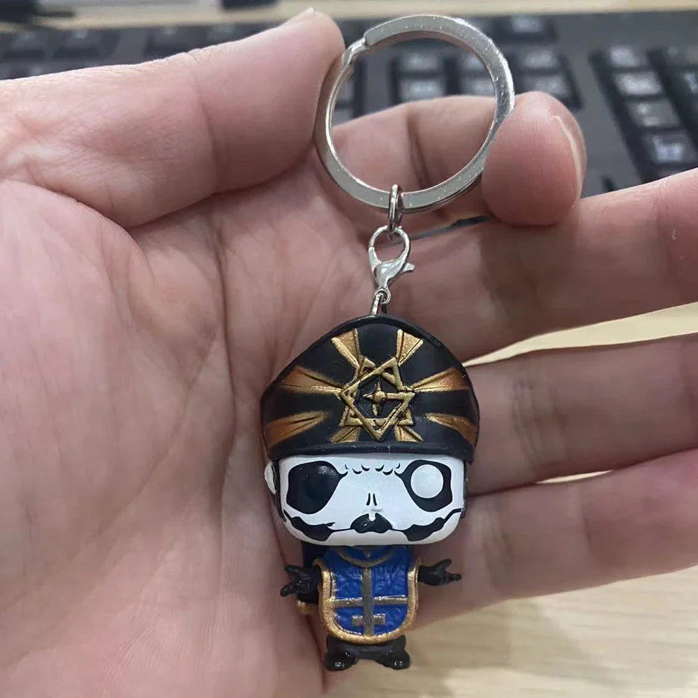Ghost Papa Emeritus Pocket Keychain – Figure Model Toy Collectible
