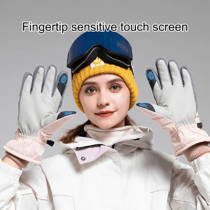 Waterproof Winter Gloves – Warm Snow, Ski and Snowboard Gloves for Men and Women, Motorcycle Riding and Touch Screen