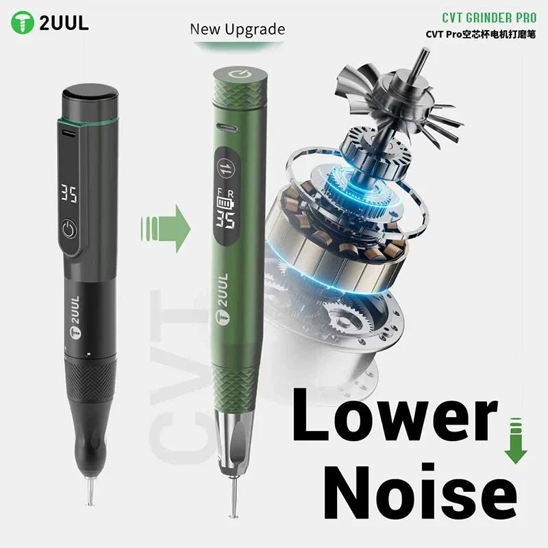2UUL DA85 CVT Grinder Pro Polishing Pen – Multi-Function Phone Repair Tool for Screen Polishing, Grinding & Device Disassembly